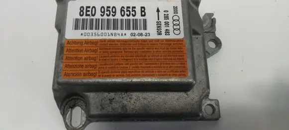 Audi A4 S4 B6 8E 8H Airbag control unit/module 0285001483 8E0959655B