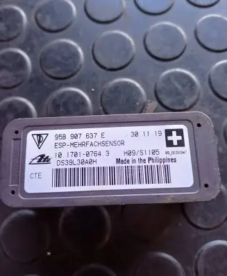 Porsche Macan (95B) ESP (stability system) control unit 95B907637E DS39L30A0H 10170107643