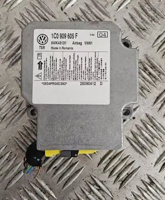 Skoda Fabia Mk2 (5J) Airbag control unit/module 1C0909605F 25090412 5WK43131
