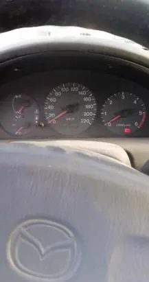 Mazda 323 Speedometer (instrument cluster) BJ5AC 80821