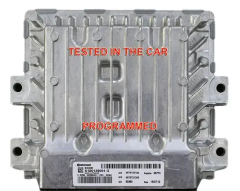 Fiat Ducato Engine control unit/module 9676721380 9679182180 S180129001G