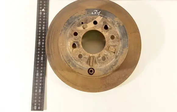 Mazda CX-7 Rear brake disc