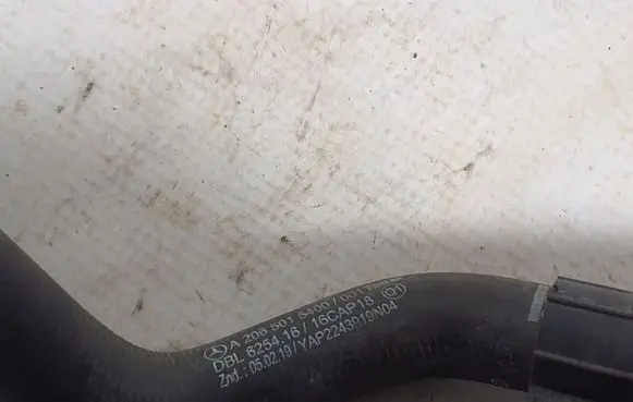 Mercedes-Benz C W206 Engine coolant pipe/hose A2065015400