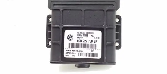 Volkswagen Touareg I Gearbox control unit/module 09D927750BP