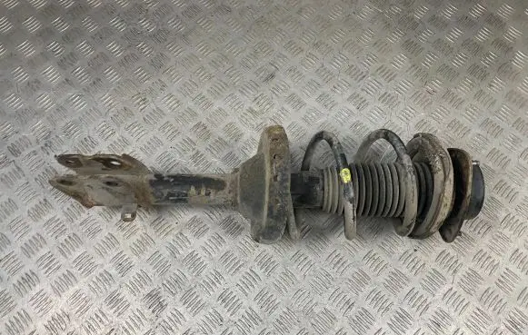 Front shock absorber with coil spring
