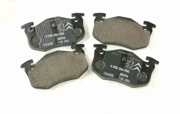 Peugeot 206+ Brake pads (rear) 4254.42