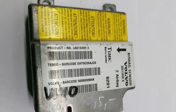 Volvo S40, V40 Airbag control unit/module 30613499A