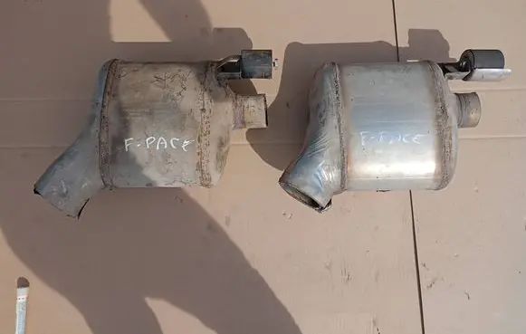 Jaguar F-Pace Middle muffler/silencer HK83-5L219-CF