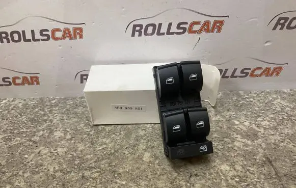 Audi A4 S4 B6 8E 8H Electric window control switch 8ED959851