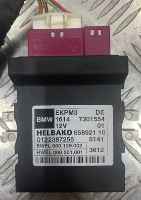 BMW 5 F10 F11 Fuel injection pump control unit/module 16147301554 0122387256