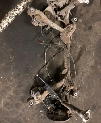 Audi A4 S4 B7 8E 8H Rear axle beam 