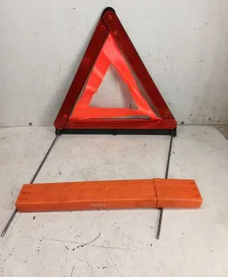 Audi A6 S6 C4 4A Emergency warning sign 8D9860251A