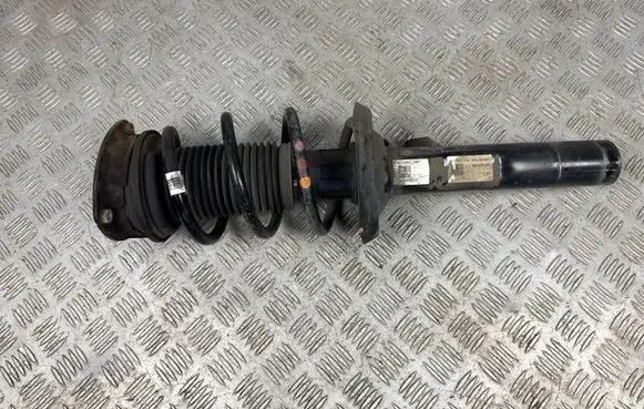 Front shock absorber with coil spring