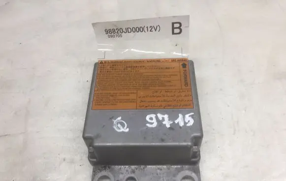 Nissan Qashqai Airbag control unit/module 98820JD000 090705