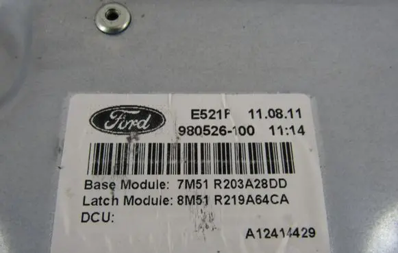 Ford Kuga I Front window lifting mechanism without motor 7M51R203A28DD