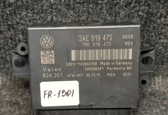 Volkswagen PASSAT B7 Parking PDC control unit/module 3AE919475 7N0919475
