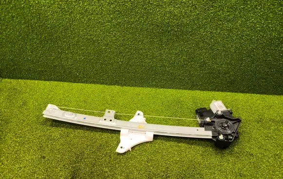 Front door window regulator with motor