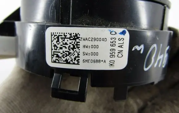 Seat Toledo III (5P) Airbag slip ring squib (SRS ring) 1K0959653c