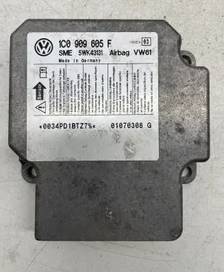 Skoda Superb B5 (3U) Airbag control unit/module 1C0909605F 5WK43131 01070308G