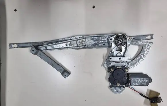 Front door window regulator with motor