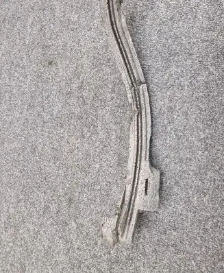 Front bumper foam support bar