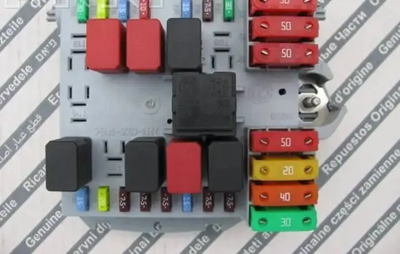 Fiat Ducato Fuse box set 1359402080 13599020800