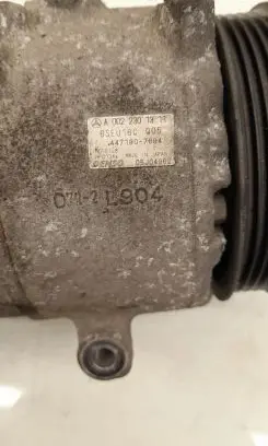 Mercedes-Benz B W245 Air conditioning (A/C) compressor (pump) A0022301311