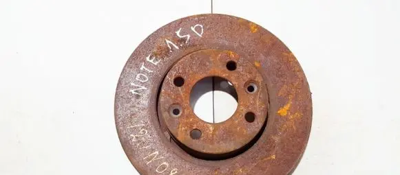 Nissan Note (E11) Front brake disc ventiliuojamas