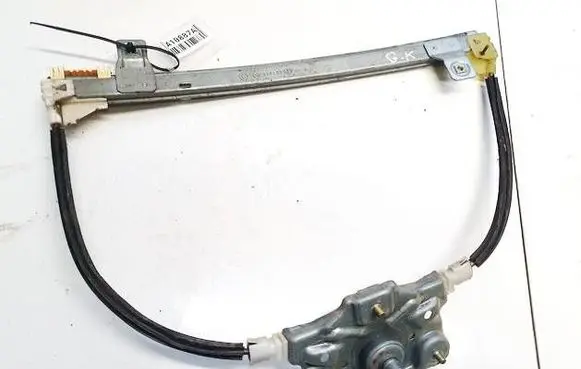 Sliding door window regulator with motor