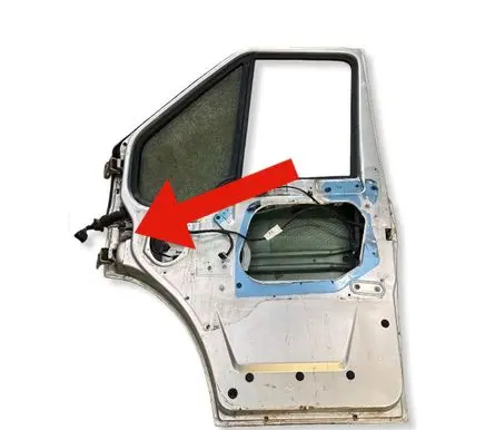 Ford Transit Front door check strap stopper 5173991