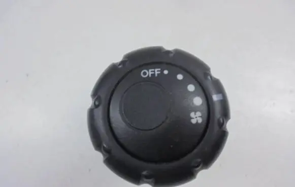 Interior fan control switch