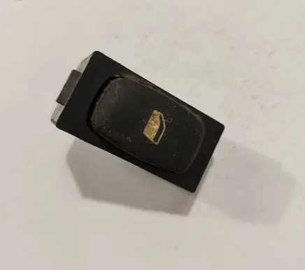 Peugeot 307 Electric window control switch 96360166XT