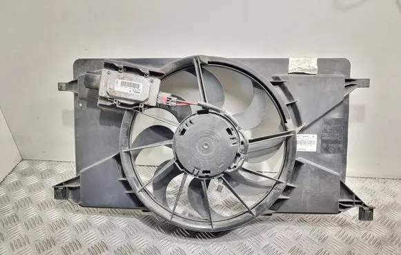 Electric radiator cooling fan