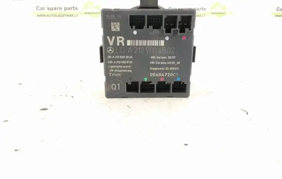 Mercedes-Benz E W212 Door control unit/module DALISID1654 A2128203785 2128203785