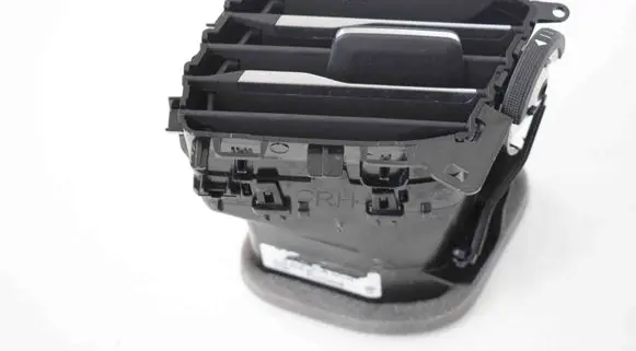 Dashboard air vent grill cover trim