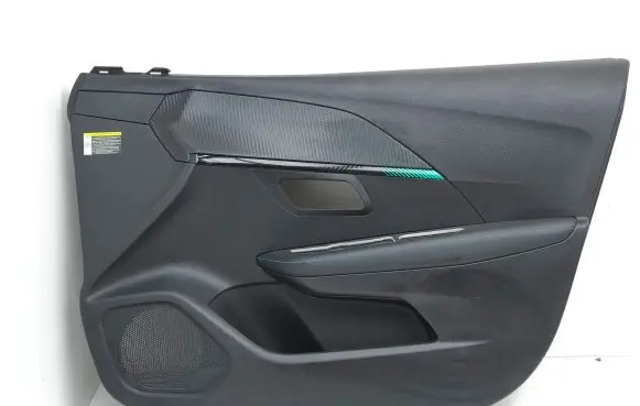 Front door card panel trim