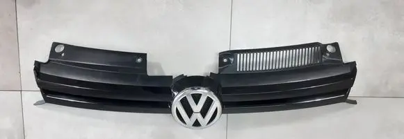 Volkswagen Golf VI Front bumper upper radiator grill 1K9853651