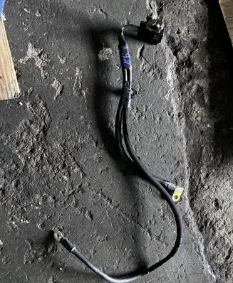 Renault Koleos II Negative earth cable (battery) braknumeruczci
