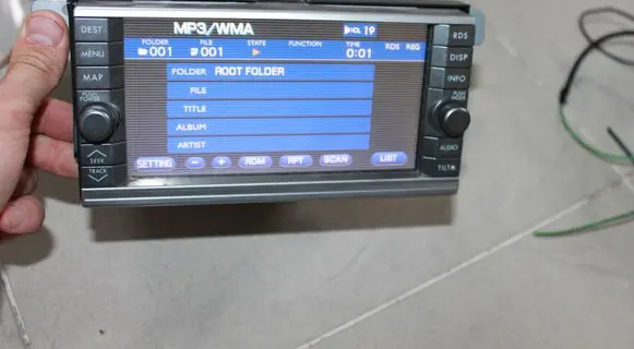 Subaru Forester SH Radio/CD/DVD/GPS head unit 86271SC121 FXDB09EF2 KENWOOD