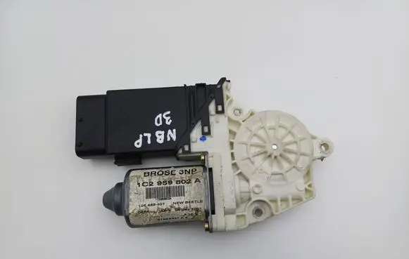 Volkswagen New Beetle Front door window regulator motor 1C2959802A