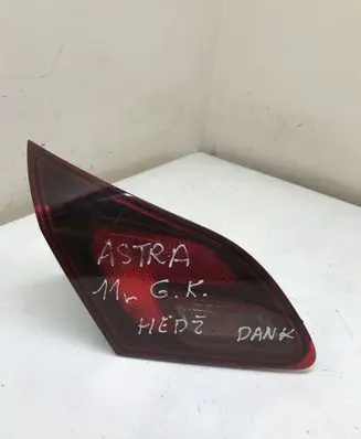 Opel Astra J Tailgate rear/tail lights