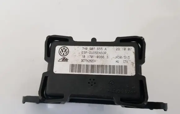 Volkswagen Golf Plus ESP acceleration yaw rate sensor 7H0907655A