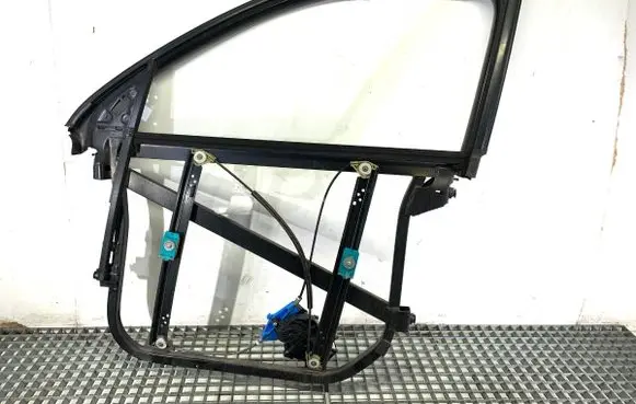Front door window regulator with motor