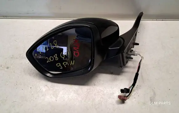 Peugeot 208 I Front door electric wing mirror