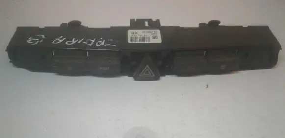 Opel Zafira B Hazard light switch 13100111XP 03758030