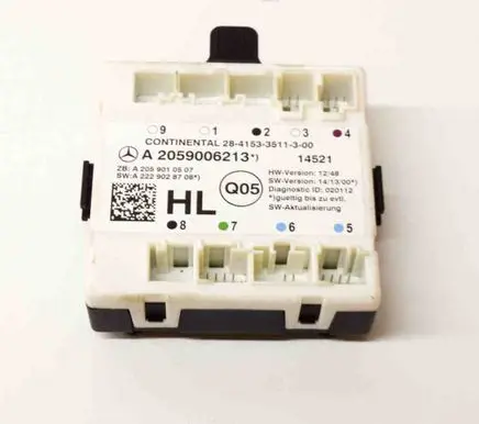 Mercedes-Benz C W205 Door control unit/module 2841533511300 A2229028708