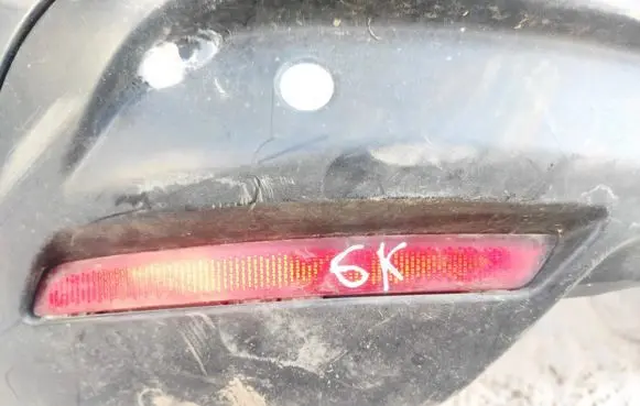 Rear tail light reflector