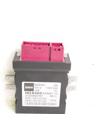 BMW 5 F10 F11 Fuel injection pump control unit/module 7301554