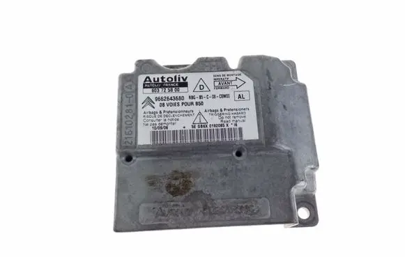 Citroen C4 I Airbag control unit/module 9662643680 603725800