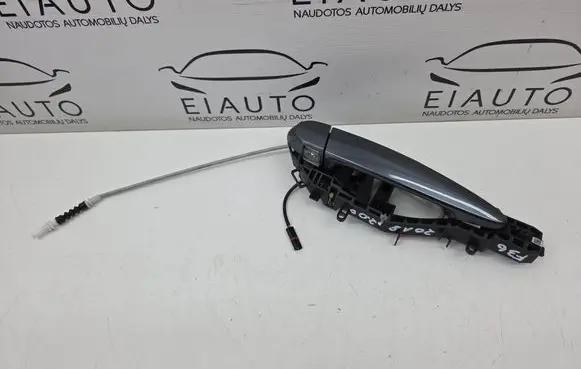 Rear door exterior handle